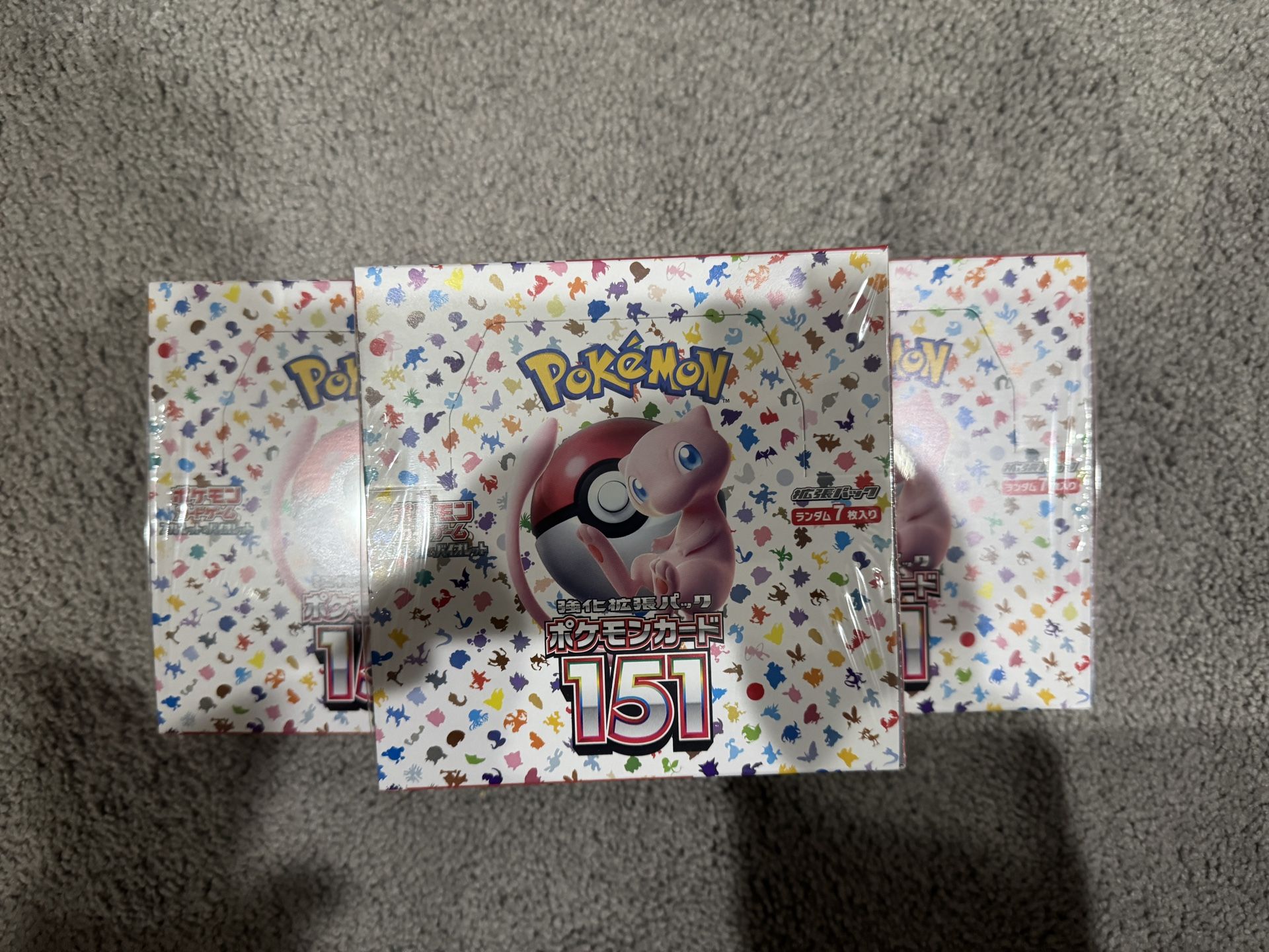 Pokemon Japanese 151 Booster Box
