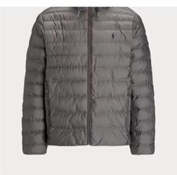 Raulph lauren grey puffer jacket