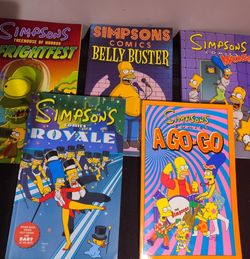 The Simpsons comic lot