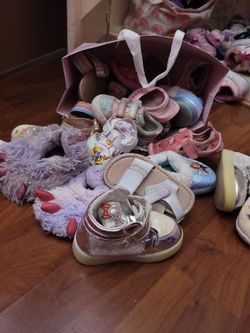 Toddler Girls Shoes Bundle Mixed Lot