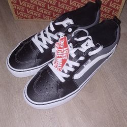 Vans Filmore 2-tone Leather Grey/Black ( Size 10 M)