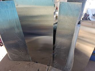 Large stainless steel kick plates New Never used