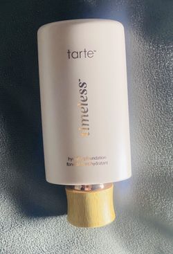 the Tarte Timeless Hydrating Foundation.