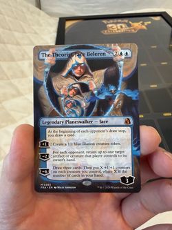 Wizards The Theorist, Jace Beleren Legendary Planeswalker 0363 Deckmaster