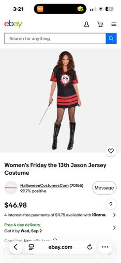 Jason Voorhees Hockey Holloween Jersey