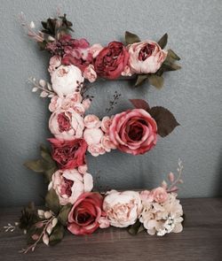 Floral Letters or Numbers - Custom