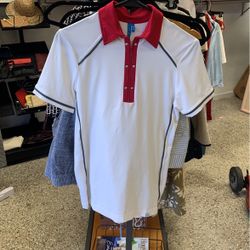 Gg Blue Golf Shirt