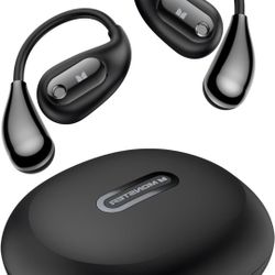 Monster Open Ear AC210 Headphones, Bluetooth 5.4 Earphones Stereo Sound, Wireless Headphones 30 Hours Playback, Type-C Charging, HD Clear Calls, Touch