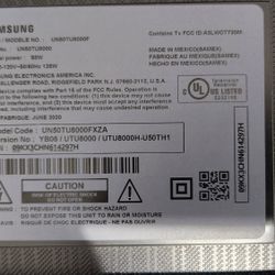 Samsung 50in TV For Parts