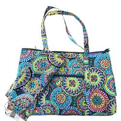 Vera Bradley Sunny Medallion Tote Bag 