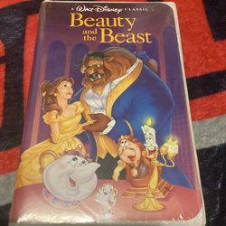 RARE Walt Disney's Beauty and The Beast VHS 1992 Black Diamond Classic 1325