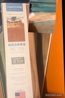 6 boxes-Country Living Glueless Laminate Flooring