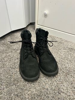 Black Tims Boots