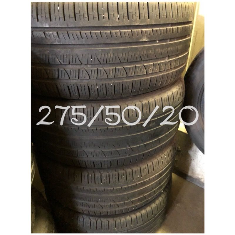 Used tires for sale 275/50/20 $220 all four free installation and balancing
