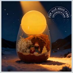Nativity moon light terranium kit