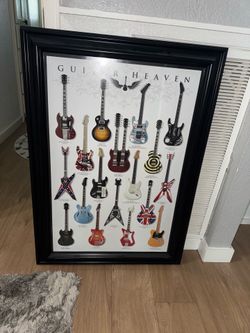 Framed Guitar Heaven pic