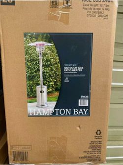 Hampton Bay 48k BTU Stainless Steel Patio Heater