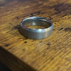 Tungsten wedding band