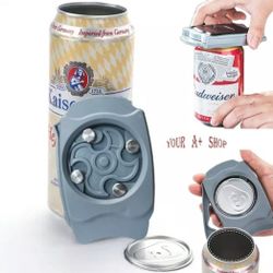 Kitchen Go Swing Topless Can Opener Smooth Edge Beer Can Lid Opener Bar Tools