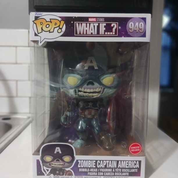 What If Zombie Captain America Bobblehead