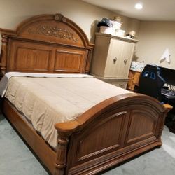 King Size Bed Optional Set