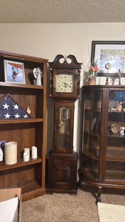English Grandfather  Clock