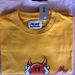 Palace World Industries Tee (Yellow)
