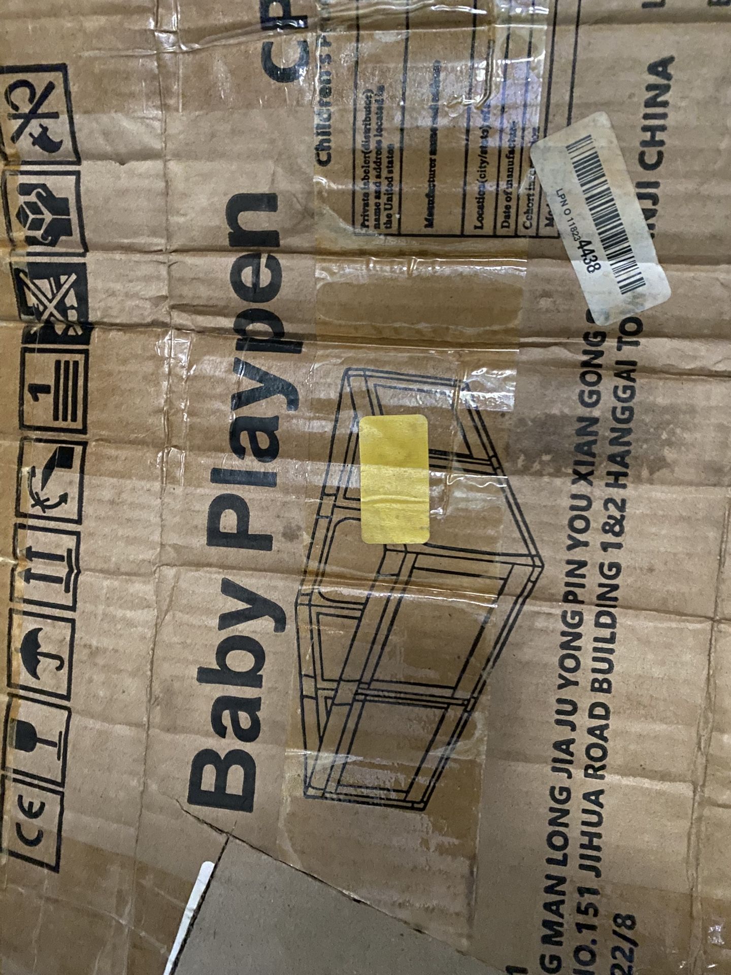 120x120 Gender NEUTRAL Playpen NEED GONE
