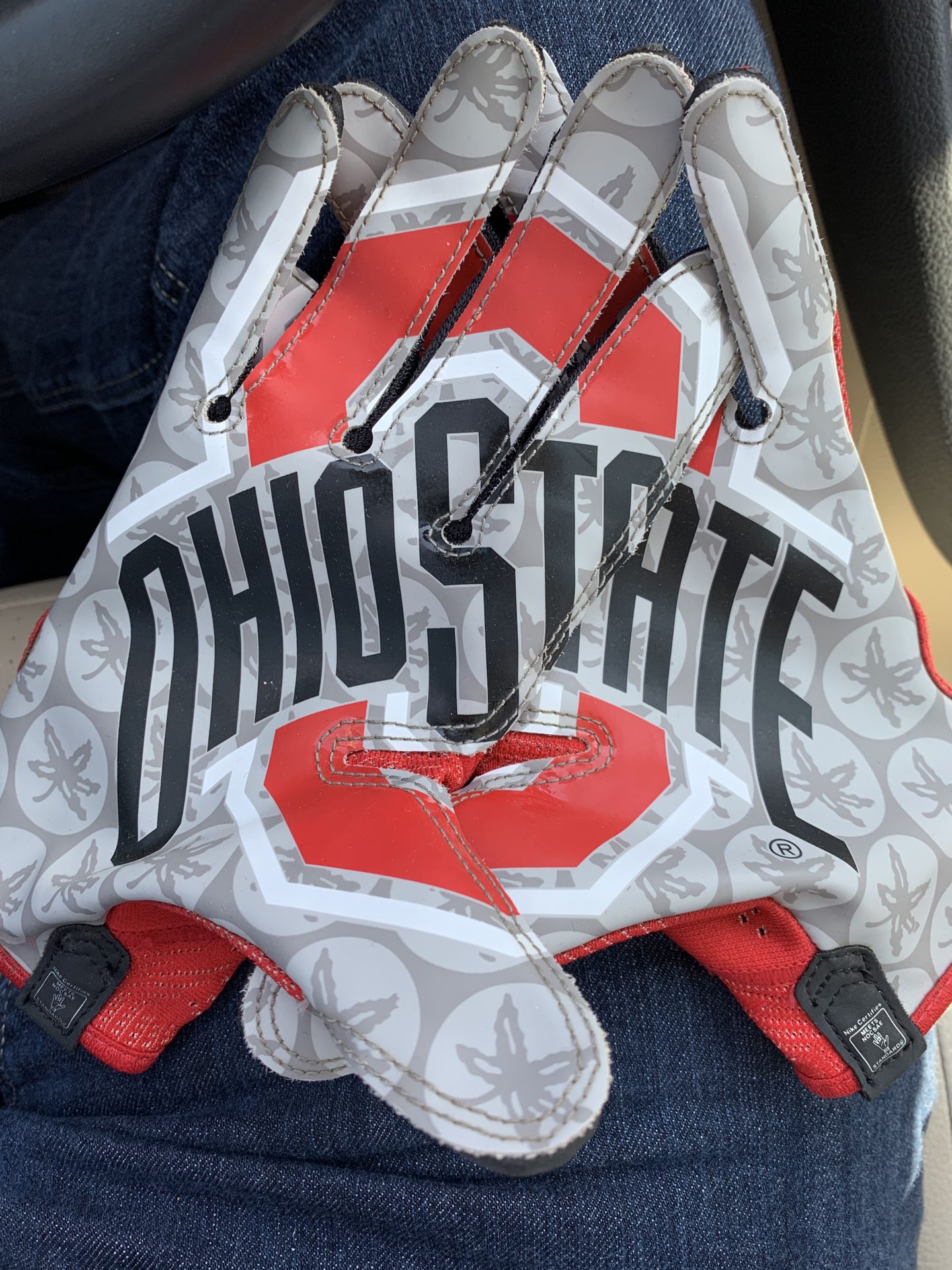 Ohio state football gloves