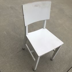 White Wooden Chair