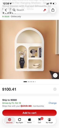 Cute arched shelf