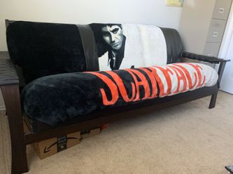 Scarface plush futon sofa