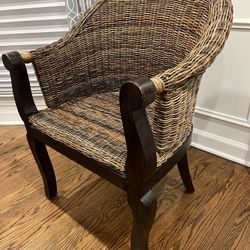 Wicker Barrel/Tub Chair (4)