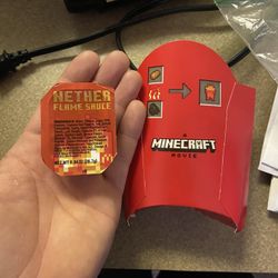 McDonald’s Nether Flame Sauce And Fry Box 