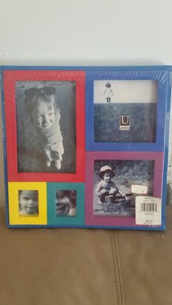 Foam Collage Puzzle Picture Frame
