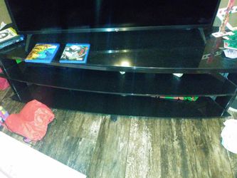 Glass 3 Tier Tv Stand 