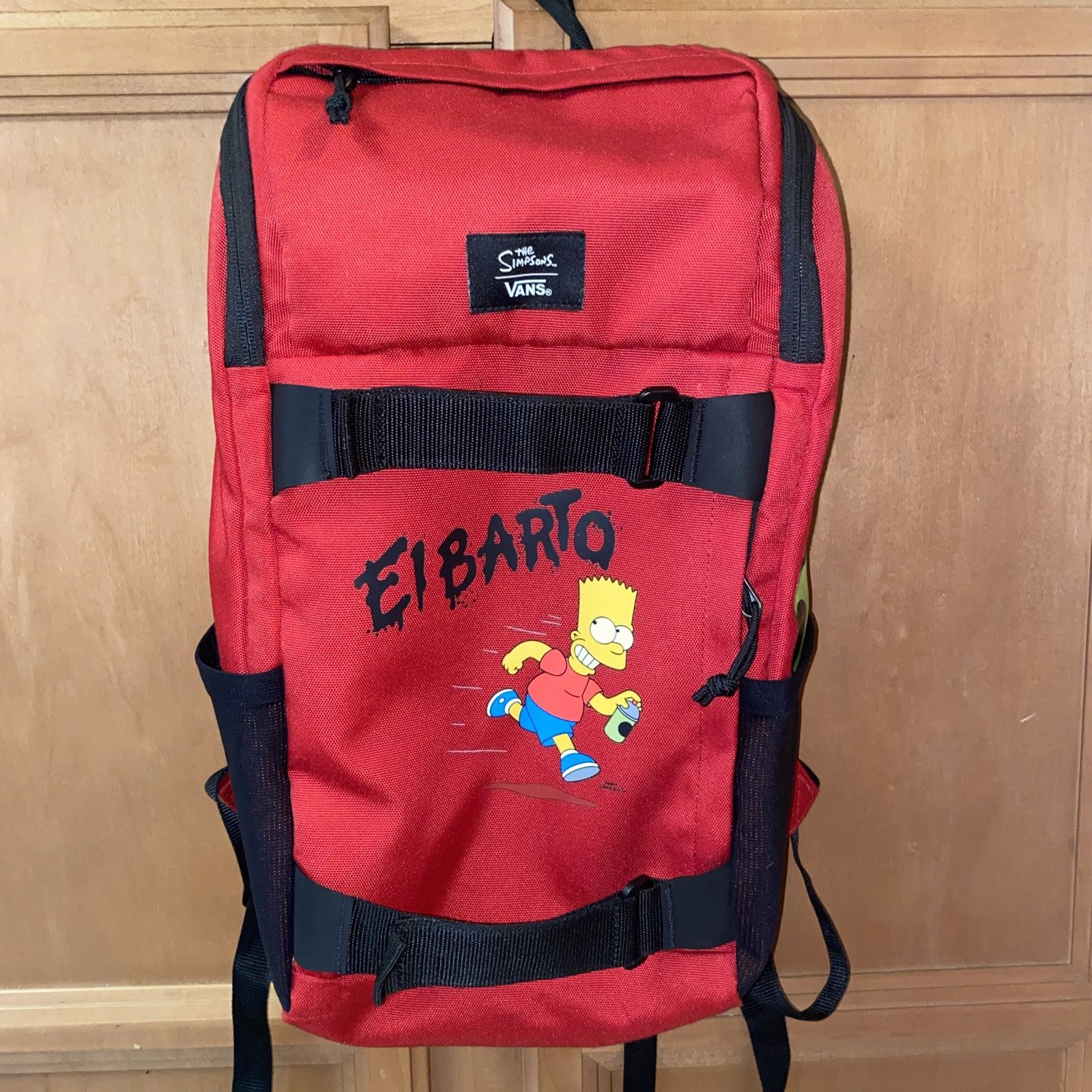 Vans X El Barto Backpack Off the Wall Bart Simpson