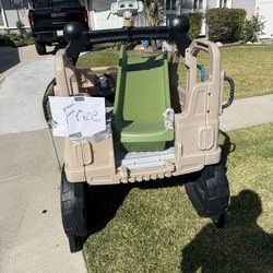 Kids Truck play area with slide