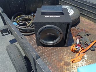 Memphis subwoofer/ Memphis amplifier