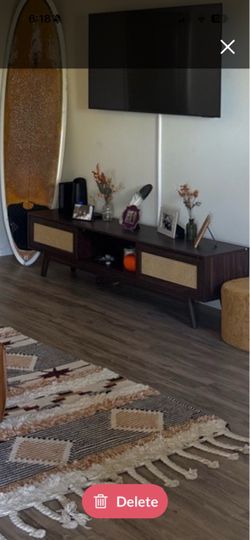 Modern mid-century TV stand Modern mid-century TV stand