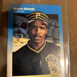 Berry Bonds Baseball Card 