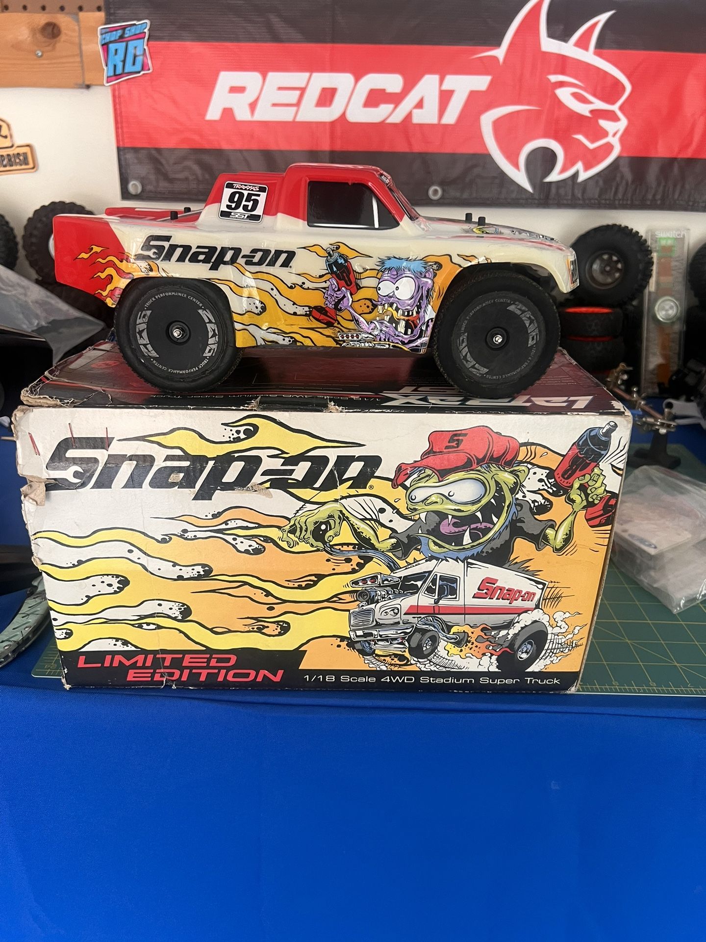 Traxxas Latrax SST Snap On Rat Fink Addition (brushless)