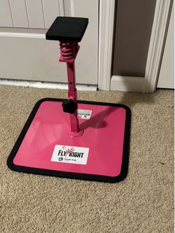 Fly Right Cheer Stunt Stand – Pro Flyer Training Platform (Pink)