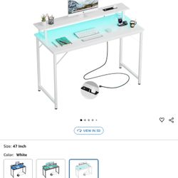 White Desk 47 Inch (2]