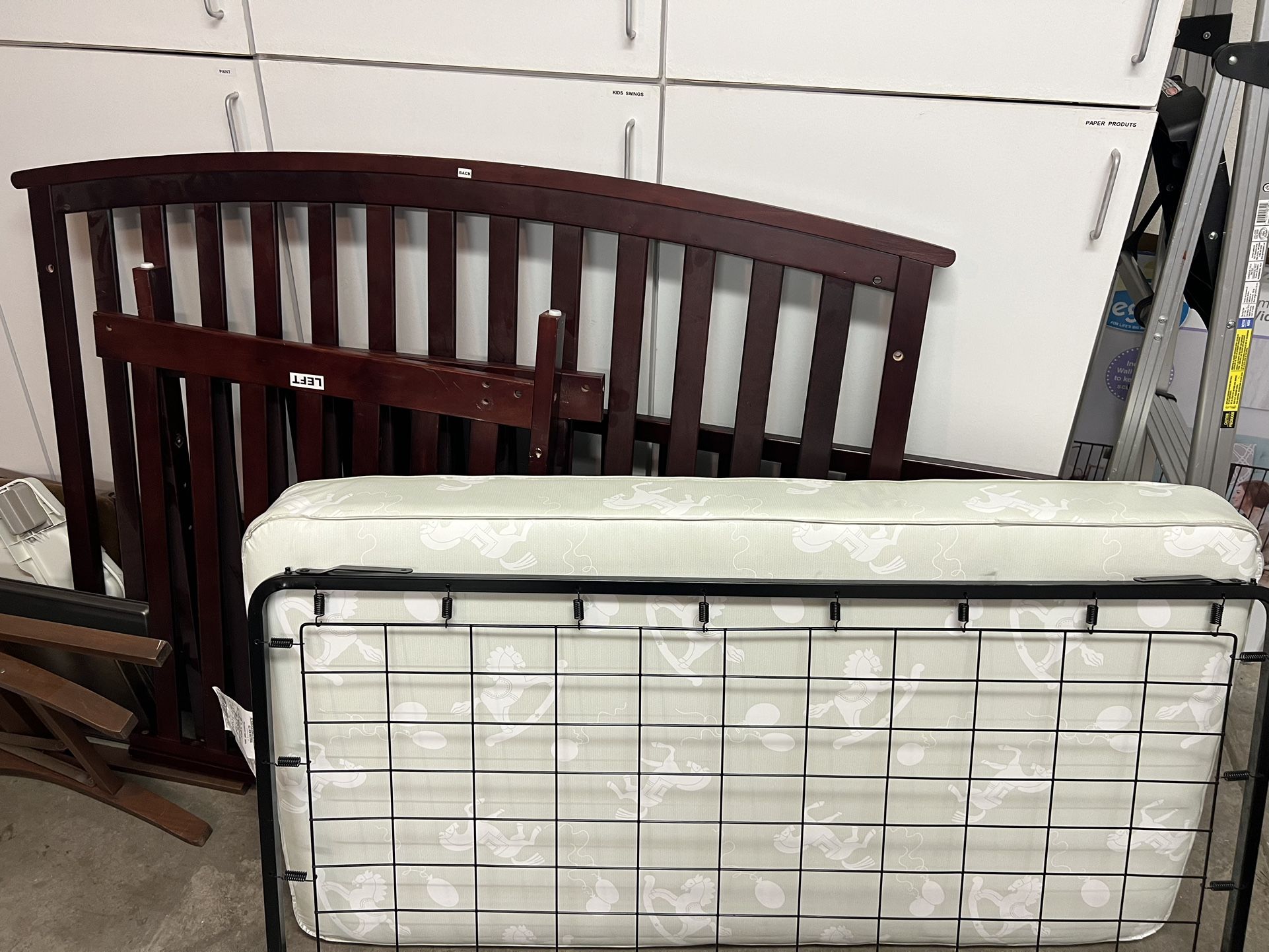 Crib & mattress. Only Used Occasionally For Grandkids.  $50