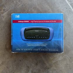 linksys e3000