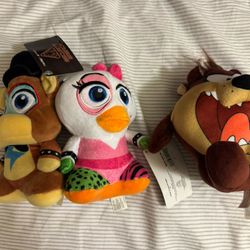 Brand New Plushies With Tags 