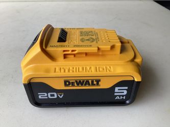 DeWalt 20v 5.0ah batteries
