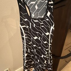 TAIL Tennis Dress - Black/White