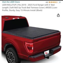 Leer 5 Ft Truck Bed Cover-2019-2023 Ford Ranger